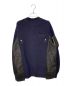 sacai（サカイ）の古着「切替ニット」｜ネイビー