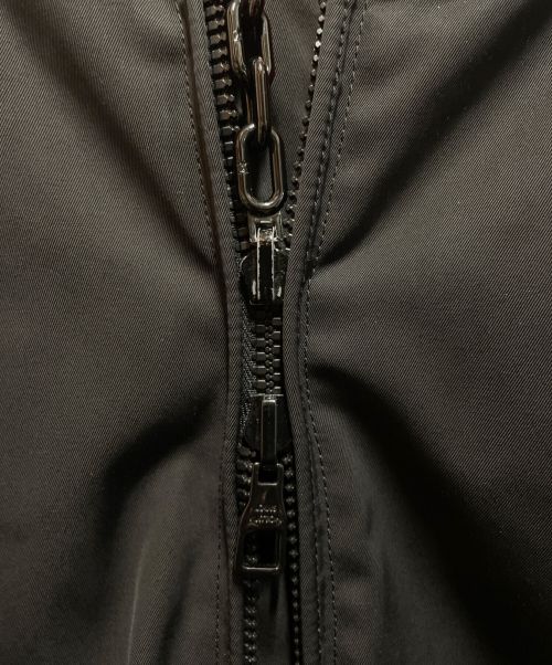 LOUIS VUITTON（ルイ ヴィトン）LOUIS VUITTON (ルイ ヴィトン) リバーシブルボンバージャケット ブラック×オレンジ サイズ:48の古着・服飾アイテム
