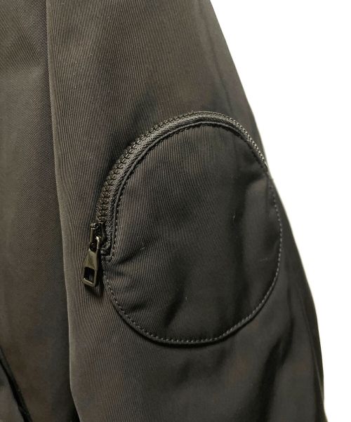 LOUIS VUITTON（ルイ ヴィトン）LOUIS VUITTON (ルイ ヴィトン) リバーシブルボンバージャケット ブラック×オレンジ サイズ:48の古着・服飾アイテム