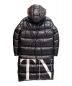 MONCLER  (モンクレール) VALENTINO (ヴァレンティノ) ダウンコート ブラック×レッド サイズ:48：158000円