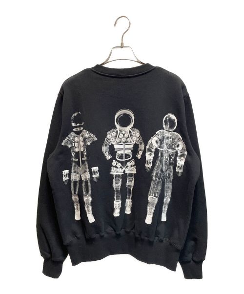 CHANEL（シャネル）CHANEL (シャネル) スペースプリントスウェット ブラック サイズ:38の古着・服飾アイテム