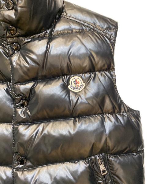 MONCLER（モンクレール）MONCLER (モンクレール) TIB GILET チブ ジレ ダウンベスト ブラック サイズ:1の古着・服飾アイテム