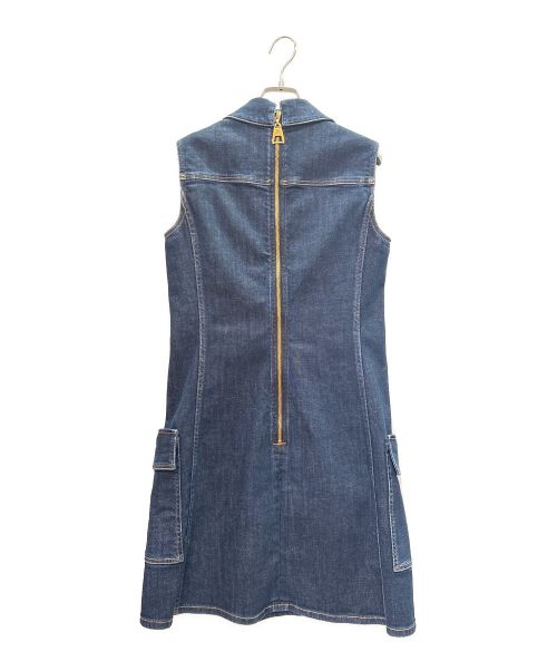 LOUIS VUITTON（ルイ ヴィトン）LOUIS VUITTON (ルイ ヴィトン) 20AW モノグラム デニム ワンピース インディゴ サイズ:38の古着・服飾アイテム