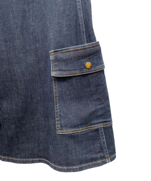 LOUIS VUITTON（ルイ ヴィトン）LOUIS VUITTON (ルイ ヴィトン) 20AW モノグラム デニム ワンピース インディゴ サイズ:38の古着・服飾アイテム