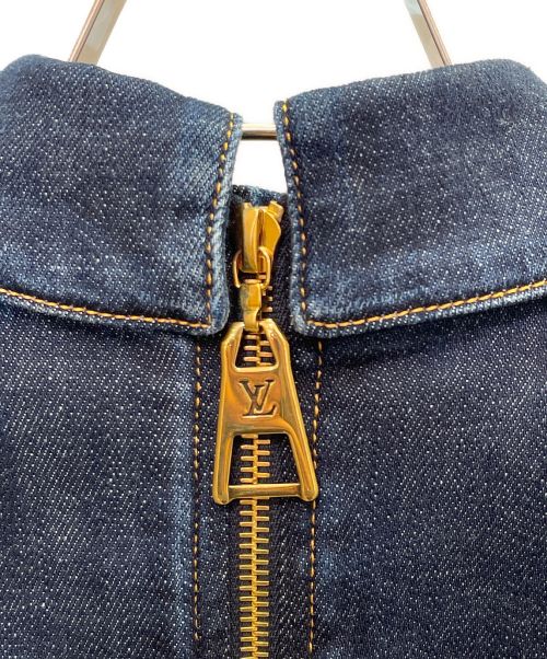 LOUIS VUITTON（ルイ ヴィトン）LOUIS VUITTON (ルイ ヴィトン) 20AW モノグラム デニム ワンピース インディゴ サイズ:38の古着・服飾アイテム