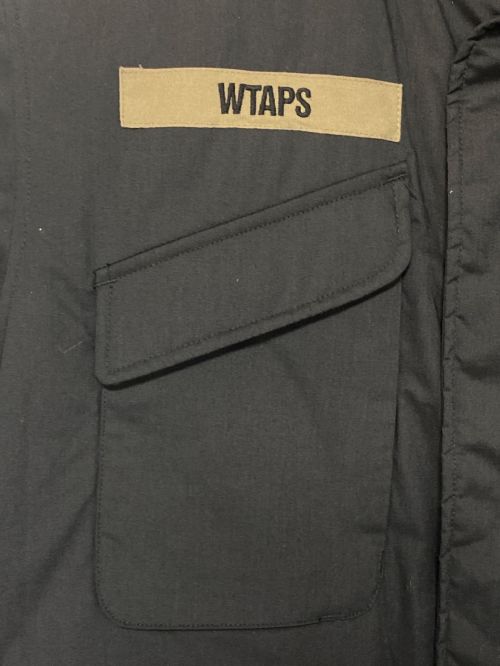 WTAPS（ダブルタップス）WTAPS (ダブルタップス) MC JACKET COPO TAFFETA ブラック サイズ:01の古着・服飾アイテム