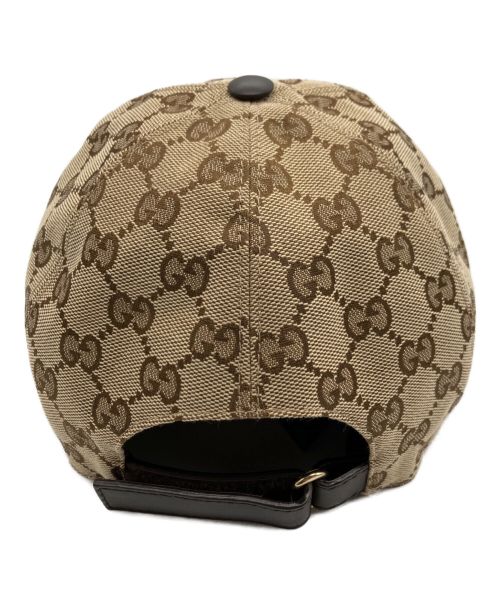 GUCCI（グッチ）GUCCI (グッチ) GGキャップ ベージュ サイズ:XLの古着・服飾アイテム