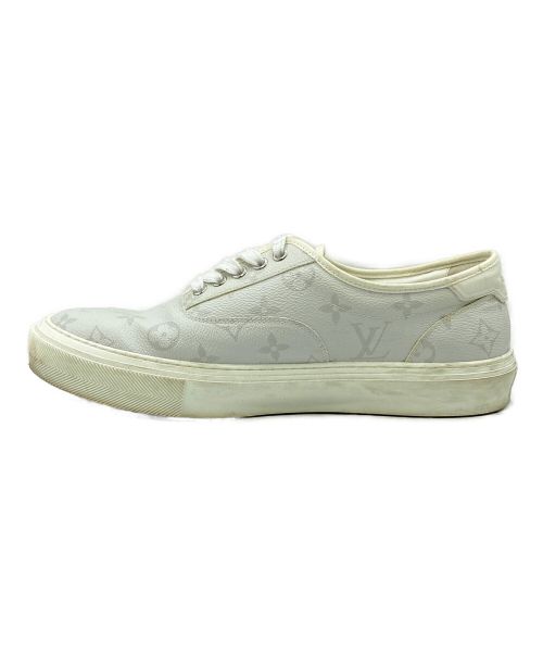 LOUIS VUITTON（ルイ ヴィトン）LOUIS VUITTON (ルイ ヴィトン) モノグラムキャンバススニーカー ライトグレー サイズ:8 1/2の古着・服飾アイテム