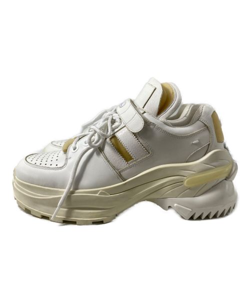 Maison Margiela（メゾンマルジェラ）Maison Margiela (メゾンマルジェラ) ハイカットスニーカー ホワイト サイズ:42の古着・服飾アイテム