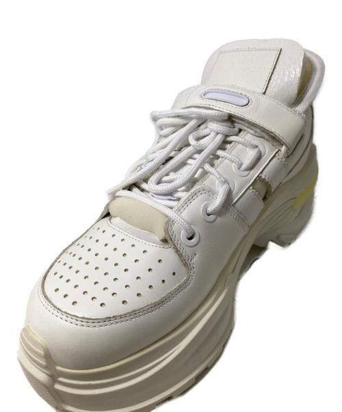 Maison Margiela（メゾンマルジェラ）Maison Margiela (メゾンマルジェラ) ハイカットスニーカー ホワイト サイズ:42の古着・服飾アイテム