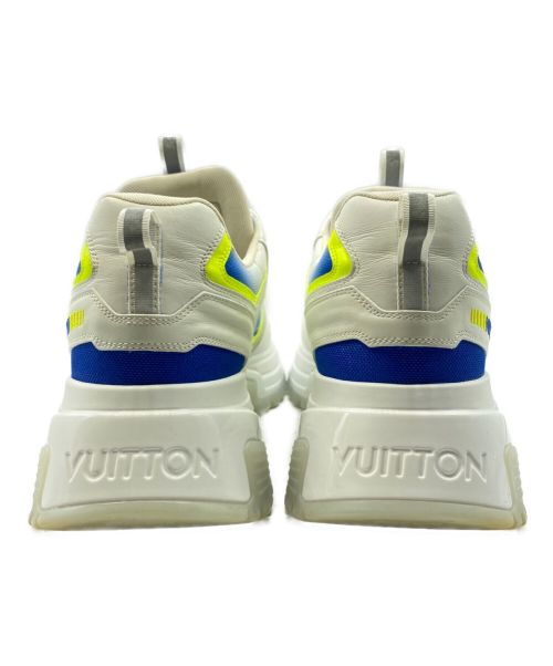 LOUIS VUITTON（ルイ ヴィトン）LOUIS VUITTON (ルイ ヴィトン) Run Away ホワイト×ブルー サイズ:SIZE 7 1/2の古着・服飾アイテム