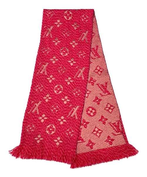 LOUIS VUITTON（ルイ ヴィトン）LOUIS VUITTON (ルイ ヴィトン) エシャルプロゴマニア ピンクの古着・服飾アイテム