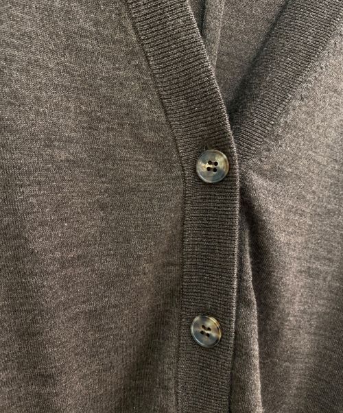 THE ROW（ザ ロウ）THE ROW (ザ ロウ) Drupax カシミヤ Vネック カーディガン ブラウン サイズ:Sの古着・服飾アイテム