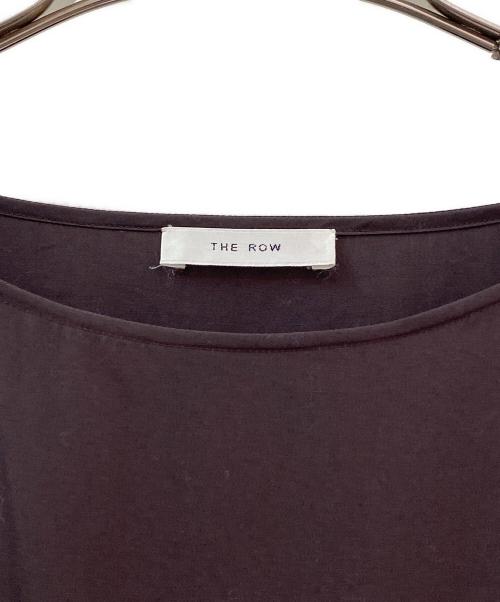 THE ROW（ザ ロウ）THE ROW (ザ ロウ) ギャザーワンピース ブラウン サイズ:XSの古着・服飾アイテム