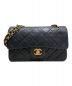 CHANEL（シャネル）の古着「Wフラップチェーンショルダーバッグ」｜ブラック