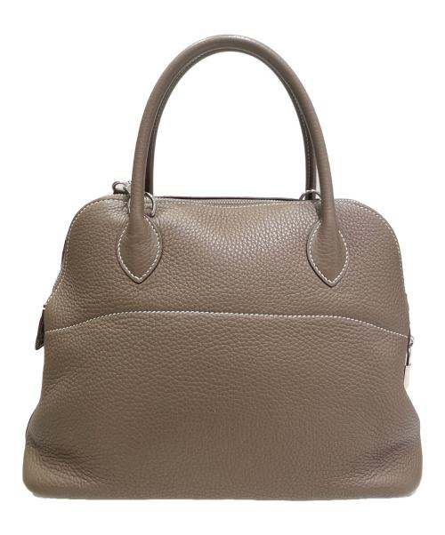 HERMES（エルメス）HERMES (エルメス) ボリード31/ハンドバッグ/２WAYバッグ/シルバー金具/トリヨンクレマンス エトゥープ サイズ:31の古着・服飾アイテム