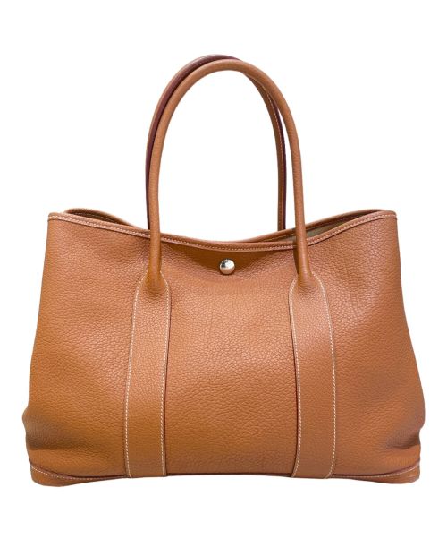 HERMES（エルメス）HERMES (エルメス) ガーデンパーティPM ゴールド サイズ:PMの古着・服飾アイテム