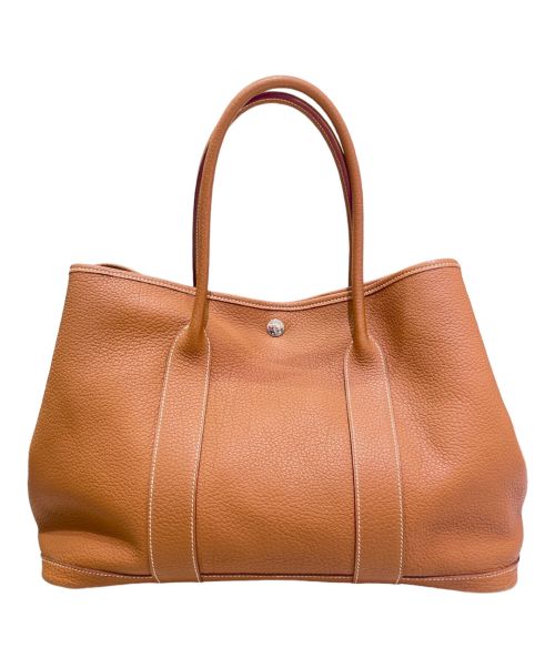 HERMES（エルメス）HERMES (エルメス) ガーデンパーティPM ゴールド サイズ:PMの古着・服飾アイテム