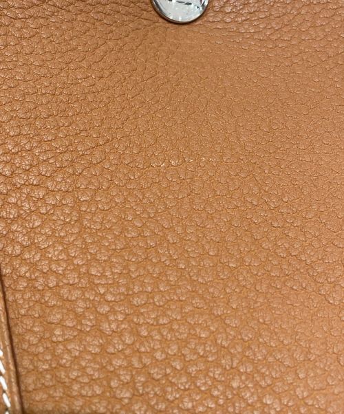 HERMES（エルメス）HERMES (エルメス) ガーデンパーティPM ゴールド サイズ:PMの古着・服飾アイテム