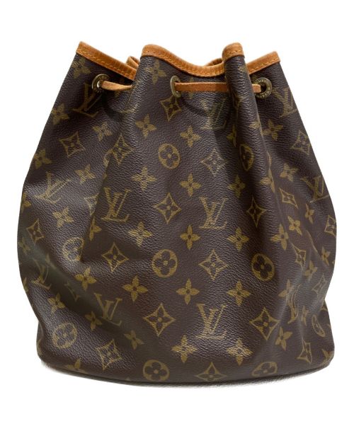 LOUIS VUITTON（ルイ ヴィトン）LOUIS VUITTON (ルイ ヴィトン) プチノエ ブラウン サイズ:プチの古着・服飾アイテム
