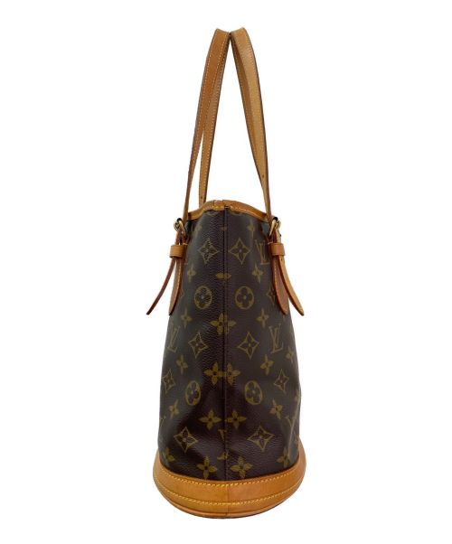 LOUIS VUITTON（ルイ ヴィトン）LOUIS VUITTON (ルイ ヴィトン) プチバケット/トートバッグ ブラウンの古着・服飾アイテム
