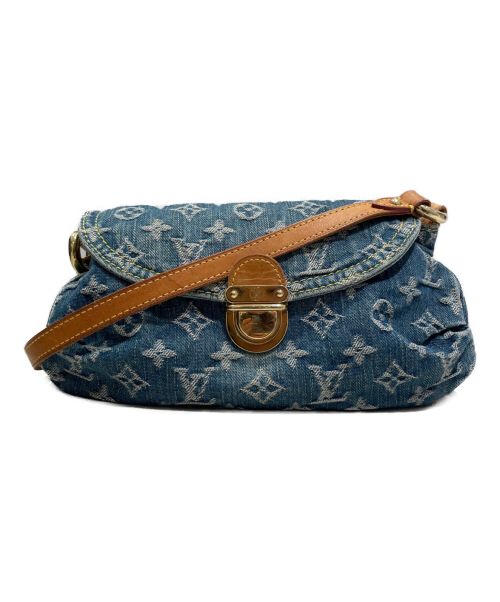 LOUIS VUITTON（ルイ ヴィトン）LOUIS VUITTON (ルイ ヴィトン) ミニプリーティ/ショルダーバッグ ブルーの古着・服飾アイテム