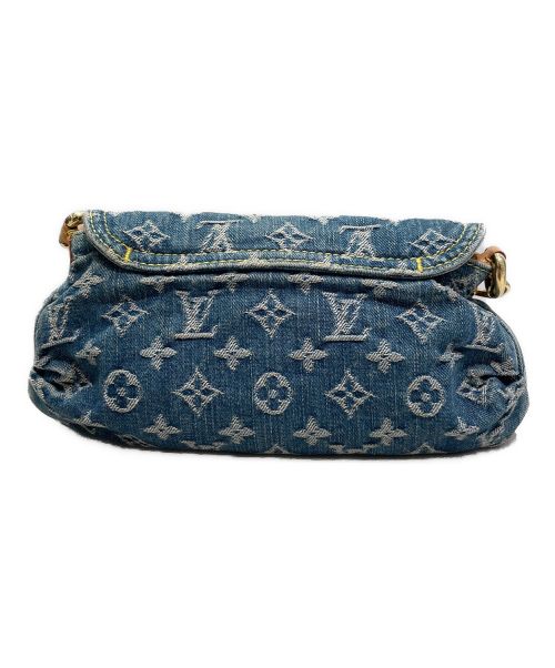 LOUIS VUITTON（ルイ ヴィトン）LOUIS VUITTON (ルイ ヴィトン) ミニプリーティ/ショルダーバッグ ブルーの古着・服飾アイテム