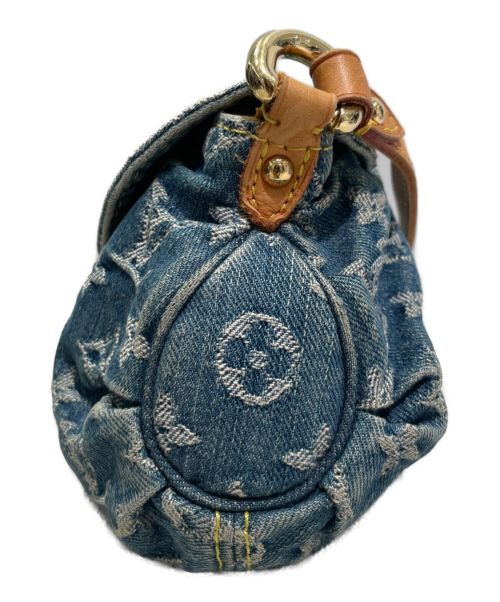 LOUIS VUITTON（ルイ ヴィトン）LOUIS VUITTON (ルイ ヴィトン) ミニプリーティ/ショルダーバッグ ブルーの古着・服飾アイテム