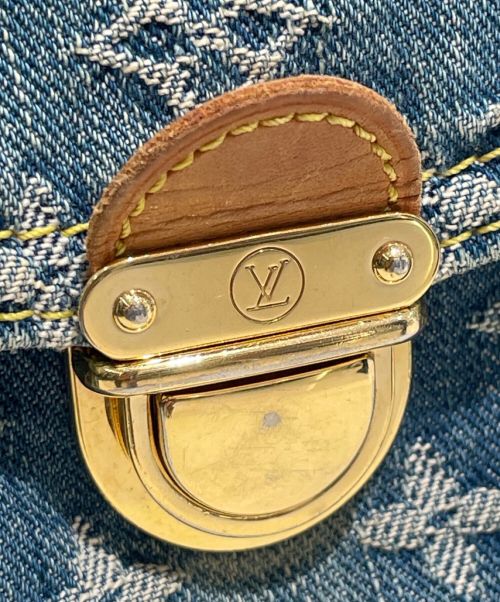 LOUIS VUITTON（ルイ ヴィトン）LOUIS VUITTON (ルイ ヴィトン) ミニプリーティ/ショルダーバッグ ブルーの古着・服飾アイテム