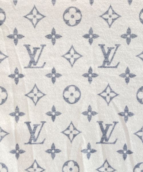 LOUIS VUITTON（ルイ ヴィトン）LOUIS VUITTON (ルイ ヴィトン) モノグラムTシャツ ホワイト×ブルー サイズ:Sの古着・服飾アイテム