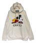 GUCCI（グッチ）の古着「ミッキープリントプルオーバーパーカー」｜アイボリー