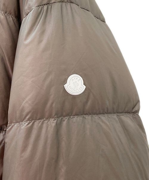 MONCLER GENIUS（モンクレール ジーニアス）MONCLER GENIUS (モンクレール ジーニアス) HYKE (ハイク) LEMA/リバーシブルダウンジャケット グレー サイズ:０の古着・服飾アイテム