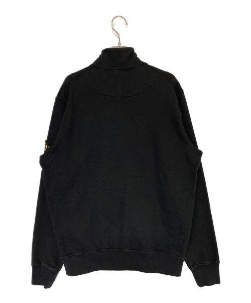 STONE ISLAND（ストーンアイランド）STONE ISLAND (ストーンアイランド) ジップアップスウェット ブラック サイズ:Lの古着・服飾アイテム