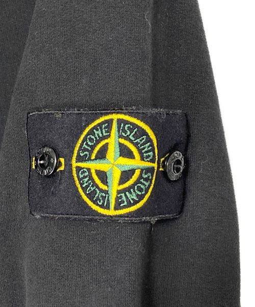STONE ISLAND（ストーンアイランド）STONE ISLAND (ストーンアイランド) ジップアップスウェット ブラック サイズ:Lの古着・服飾アイテム