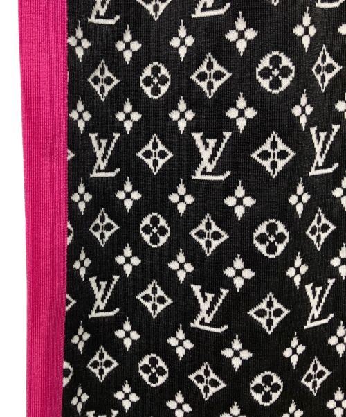 LOUIS VUITTON（ルイ ヴィトン）LOUIS VUITTON (ルイ ヴィトン) モノグラムノースリーブワンピース ブラック サイズ:Lの古着・服飾アイテム