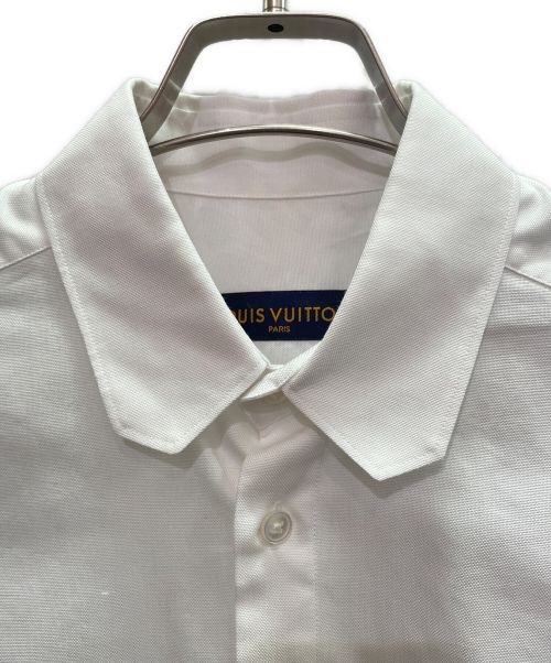LOUIS VUITTON（ルイ ヴィトン）LOUIS VUITTON (ルイ ヴィトン) オーバーサイズシャツ ホワイト サイズ:Sの古着・服飾アイテム