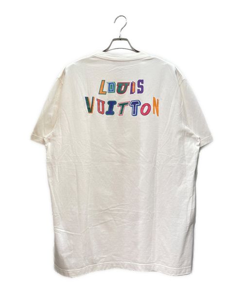 LOUIS VUITTON（ルイ ヴィトン）LOUIS VUITTON (ルイ ヴィトン) LV×NBA Basketball Short-Sleeved T-shirt アイボリー サイズ:4Lの古着・服飾アイテム