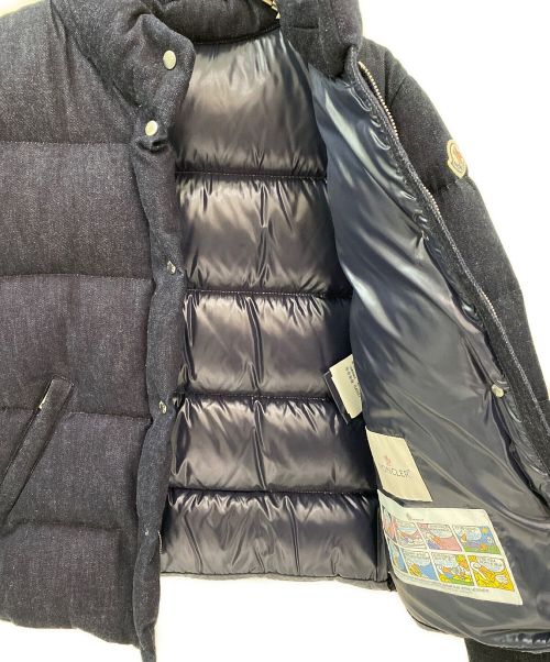 MONCLER（モンクレール）MONCLER (モンクレール) BRETHIL/デニムダウンジャケット インディゴ サイズ:1の古着・服飾アイテム