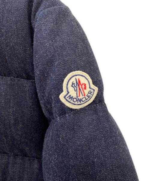 MONCLER（モンクレール）MONCLER (モンクレール) BRETHIL/デニムダウンジャケット インディゴ サイズ:1の古着・服飾アイテム
