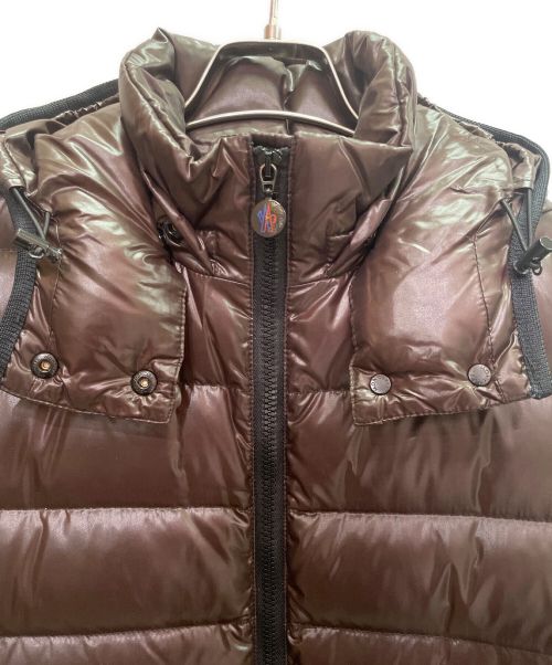 MONCLER（モンクレール）MONCLER (モンクレール) MOKA/ダウンコート ブラウンの古着・服飾アイテム