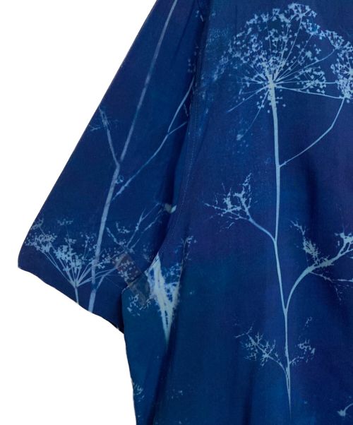 LOEWE（ロエベ）LOEWE (ロエベ) 23SS オープンカラーシャツ Fennel Bowling Shirt （フェンネル ボウリング シャツ） ブルー サイズ:36の古着・服飾アイテム