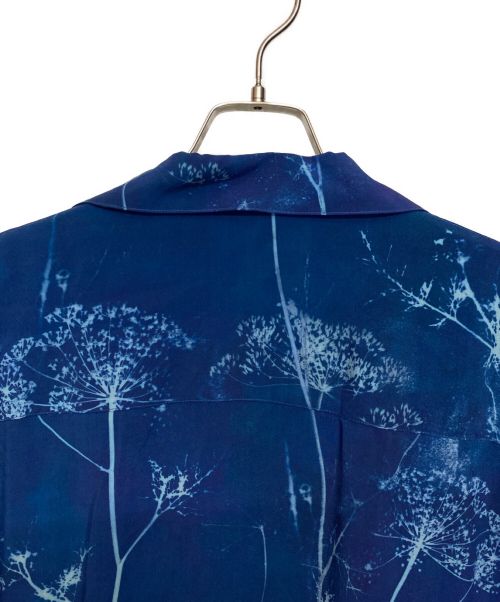 LOEWE（ロエベ）LOEWE (ロエベ) 23SS オープンカラーシャツ Fennel Bowling Shirt （フェンネル ボウリング シャツ） ブルー サイズ:36の古着・服飾アイテム