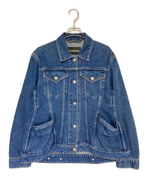 BALENCIAGA（バレンシアガ）BALENCIAGA (バレンシアガ) デニムジャケット インディゴ サイズ:34の古着・服飾アイテム