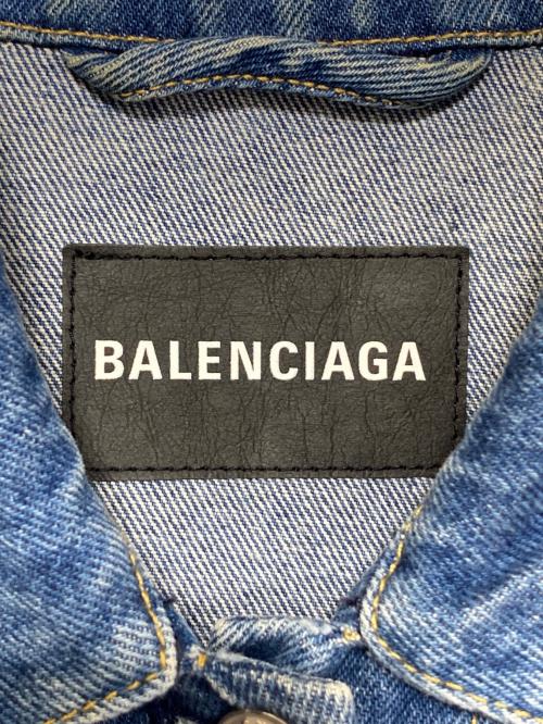 BALENCIAGA（バレンシアガ）BALENCIAGA (バレンシアガ) デニムジャケット インディゴ サイズ:34の古着・服飾アイテム