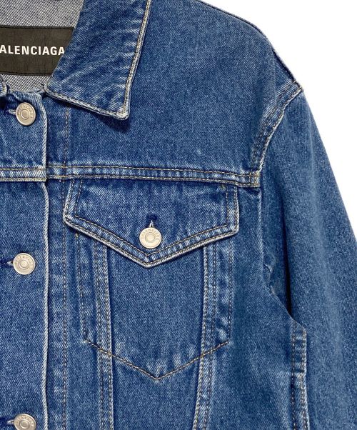 BALENCIAGA（バレンシアガ）BALENCIAGA (バレンシアガ) デニムジャケット インディゴ サイズ:34の古着・服飾アイテム