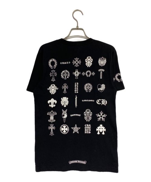 CHROME HEARTS（クロムハーツ）CHROME HEARTS (クロムハーツ) Multi Logo Tee ブラック サイズ:Sの古着・服飾アイテム