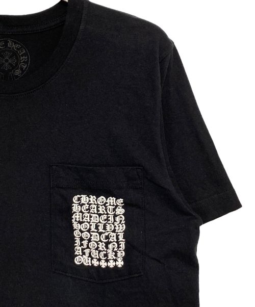 CHROME HEARTS（クロムハーツ）CHROME HEARTS (クロムハーツ) Multi Logo Tee ブラック サイズ:Sの古着・服飾アイテム
