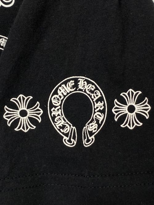 CHROME HEARTS（クロムハーツ）CHROME HEARTS (クロムハーツ) Multi Logo Tee ブラック サイズ:Sの古着・服飾アイテム