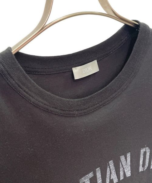 Christian Dior（クリスチャン ディオール）Christian Dior (クリスチャン ディオール) アトリエロゴロングスリーブTシャツ ブラック サイズ:Mの古着・服飾アイテム
