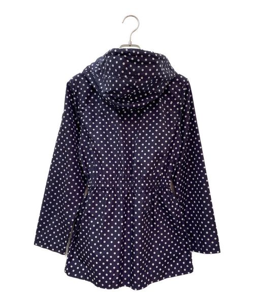 PRADA（プラダ）PRADA (プラダ) ドッド柄ナイロンジップパーカー ネイビー サイズ:36の古着・服飾アイテム